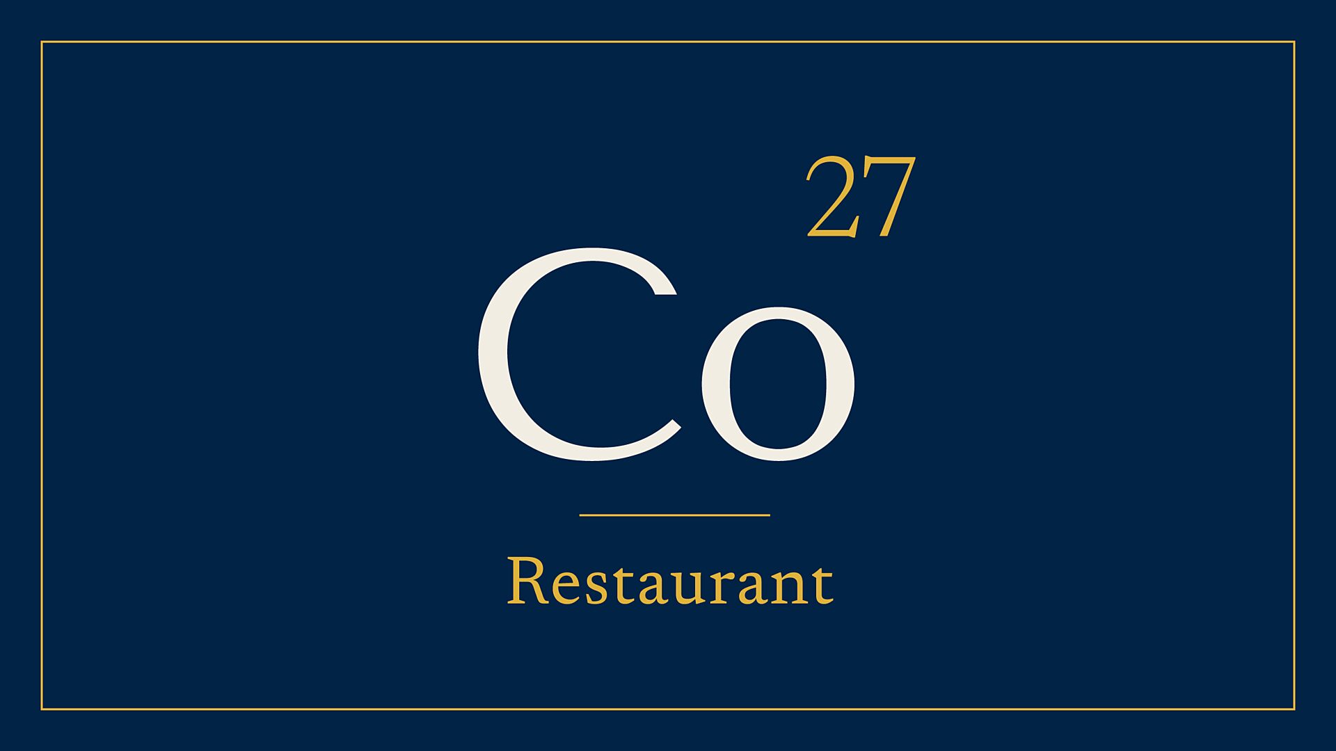 Co27 - das Restaurant im Kobalt Club Royal